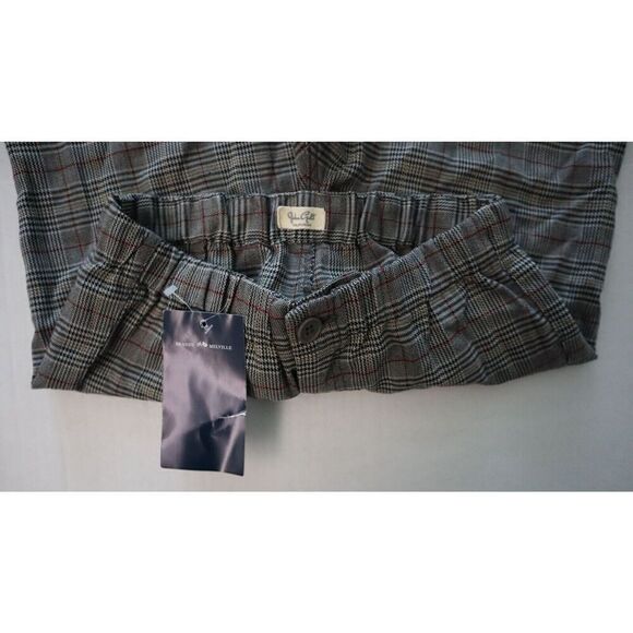 John Galt x Brandy Melville MW760 Women's One Size EUR 35 Gray Plaid Dress Pants - Picture 4 of 11